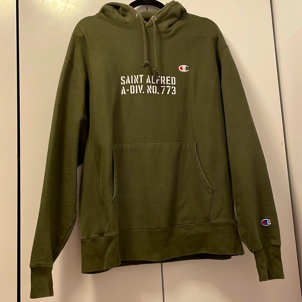 Mens Saint Alfred Champion Hoodie